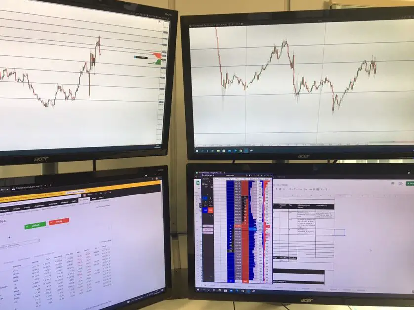 Computer Monitors for Trading