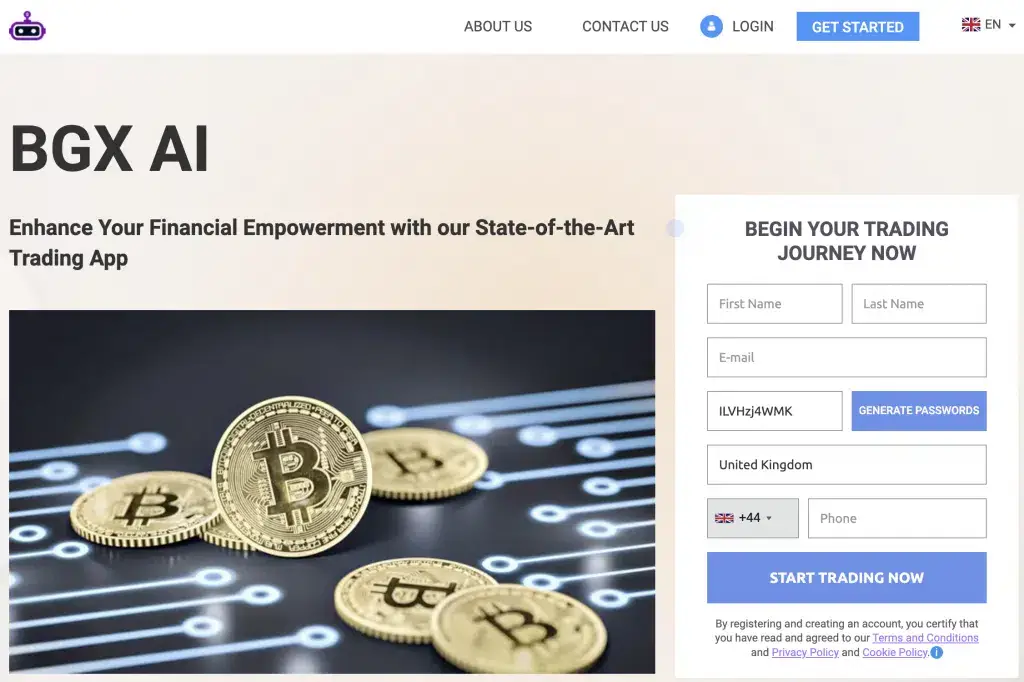 BGX AI robotrading