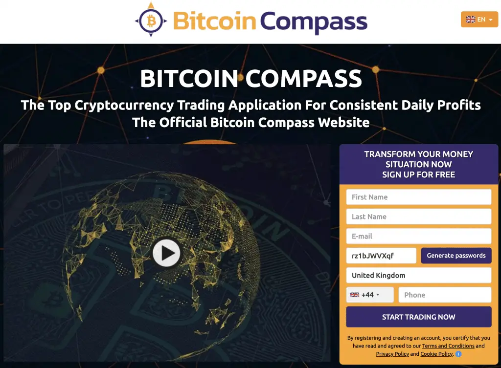 Robotrading Bitcoin Compass
