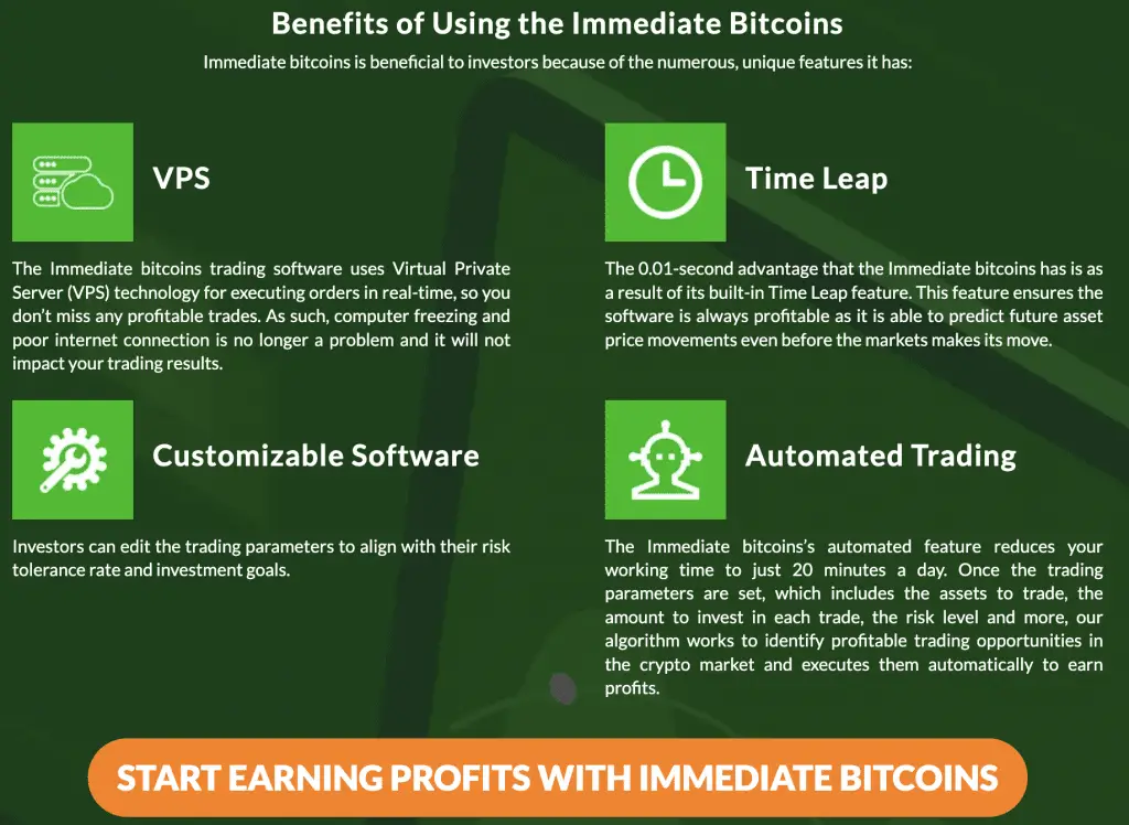 Robotrading Immediate Bitcoin benefits
